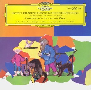 Britten - Prokofiev - Orchestre National de la Radiodiffusion - Télévision Française, Lorin Maazel - The Young Person's Guide To The Orchestra · Peter Und Der Wolf (LP)