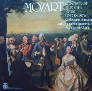 Mozart - Collegium Aureum, Franzjosef Maier - Konzertante Sinfonien KV 364 Und KV 297b (LP)