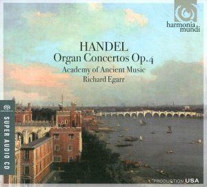 Handel - Academy Of Ancient Music, Richard Egarr - Organ Concertos Op. 4 (SACD)