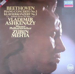 Beethoven / Vladimir Ashkenazy, Wiener Philharmoniker, Zubin Mehta - Piano Concerto No. 3 - Andante Favori - Für Elise (LP)