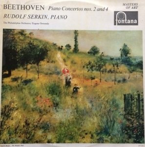 Beethoven, Rudolf Serkin, The Philadelphia Orchestra, Eugene Ormandy - Piano Concerto No.2 / Piano Concerto No.4 (LP)