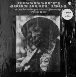 Mississippi John Hurt - Volume II Of The Original Piedmont Recordings Worried Blues (LP)