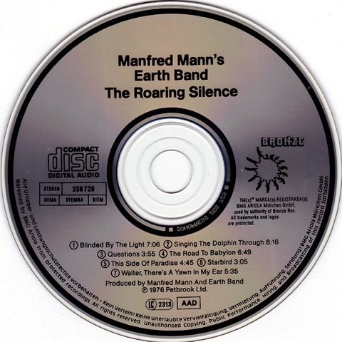 Manfred Mann's Earth Band - The Roaring Silence (CD)