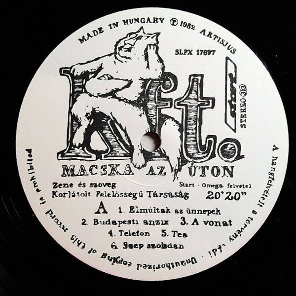 KFT - Macska Az Úton (LP)