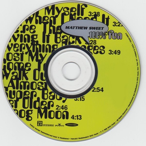 Matthew Sweet - 100% Fun (CD)