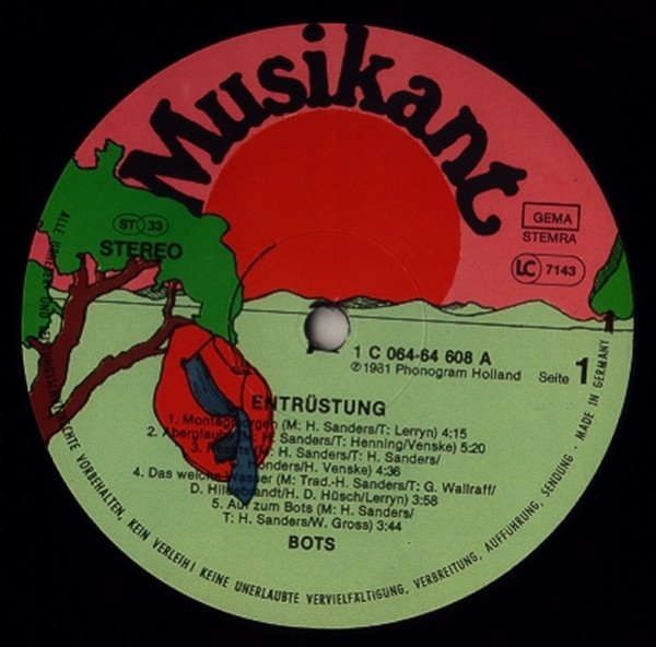 Bots - Entrüstung (LP)