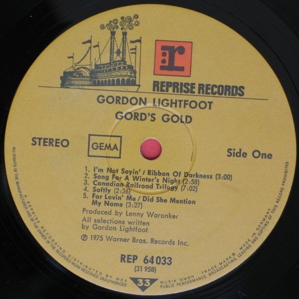 Gordon Lightfoot - Gord's Gold (2LP)