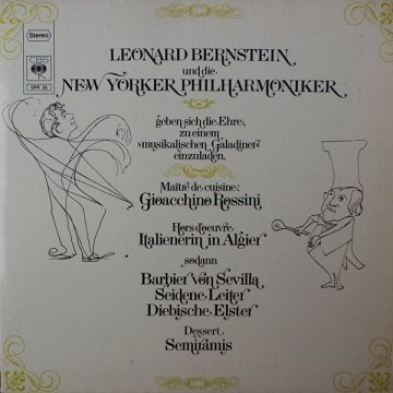 Gioacchino Rossini - Leonard Bernstein Und Die New Yorker Philharmoniker - Bernstein-Rossini-Festival (LP)