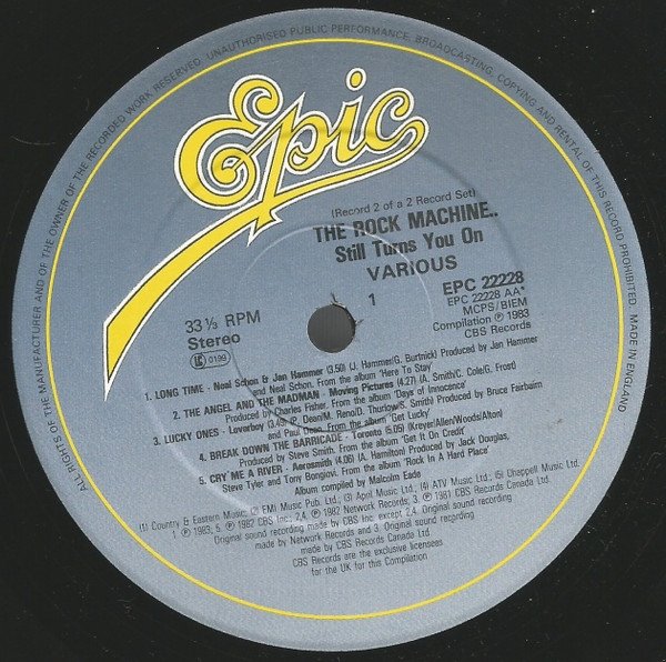 The Rock Machine Still Turns You On Volume II (LP)