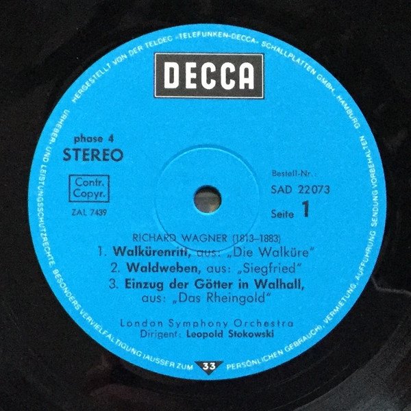 Richard Wagner, London Symphony-Orchestra - Leopold Stokowski - Der Ring Des Nibelungen (LP)