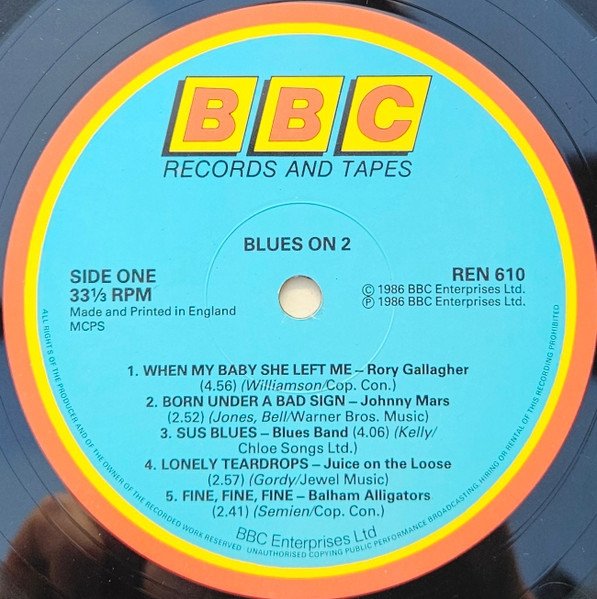 Blues On 2 (LP)