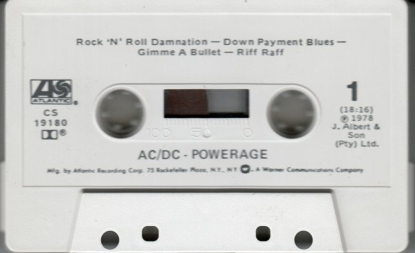 AC/DC - Powerage (MC)