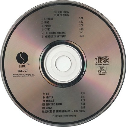 Talking Heads - Fear Of Music (CD)