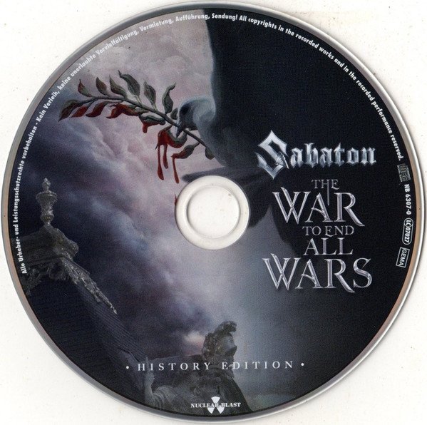 Sabaton - The War To End All Wars (History Edition) (CD)