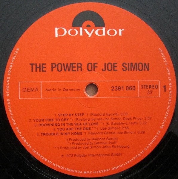 Joe Simon - The Power Of Joe Simon (LP)