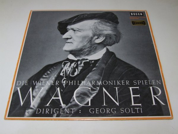Wagner - Wiener Philharmoniker Dirigent: Georg Solti - Die Wiener Philharmoniker Spielen Wagner (LP)