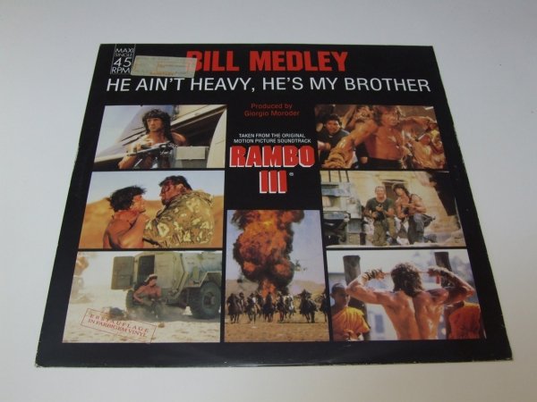 Bill Medley / Giorgio Moroder - He Ain't Heavy, He's My Brother / The Bridge (Instrumental Version) (12'')