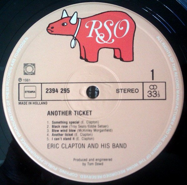 Eric Clapton - Another Ticket (LP)