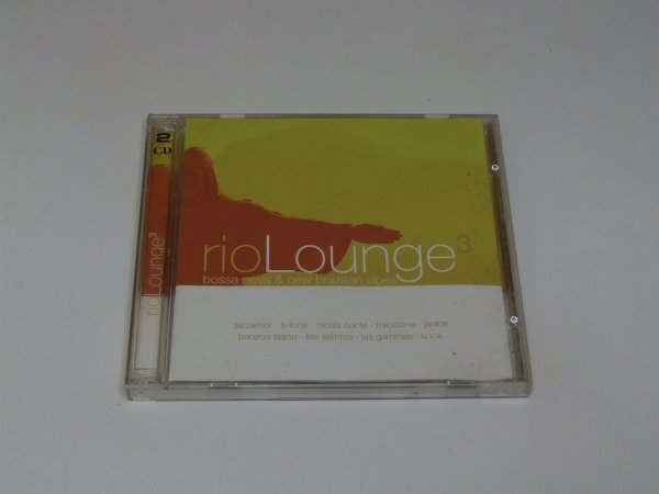 Rio Lounge 3 - Bossa Nova &amp; New Brazilian Vibes (2CD)