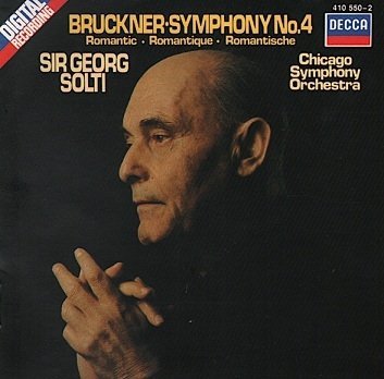 Bruckner - Chicago Symphony Orchestra, Sir Georg Solti - Symphony No.4 Romantic (CD)
