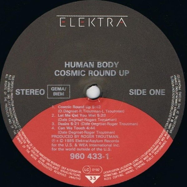 Human Body - Cosmic Round Up (LP)