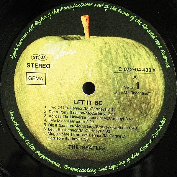 The Beatles - Let It Be (LP)