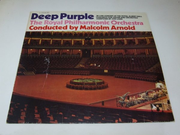 Deep Purple, The Royal Philharmonic Orchestra Conducted By Malcolm Arnold - Concerto For Group And Orchestra (LP)