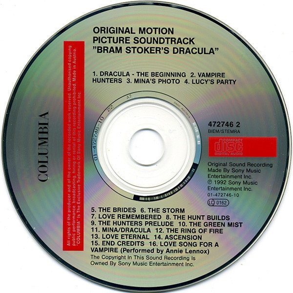 Wojciech Kilar - Bram Stoker's Dracula (Original Motion Picture Soundtrack) (CD)