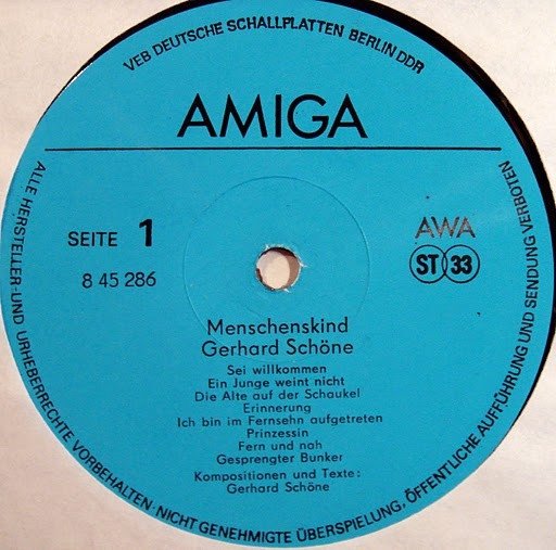 Gerhard Schöne - Menschenskind (LP)