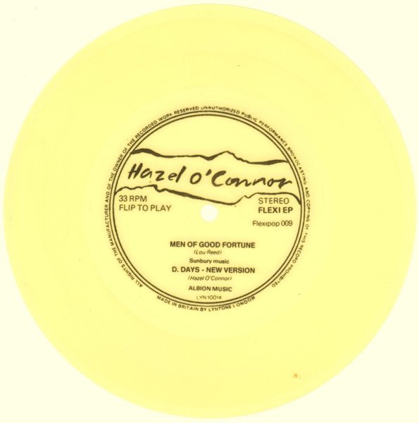 Hazel O'Connor - Men Of Good Fortune / D. Days (New Version) (7'')