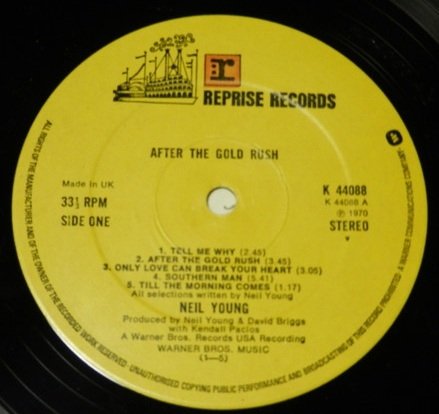 Neil Young - After The Gold Rush (LP)