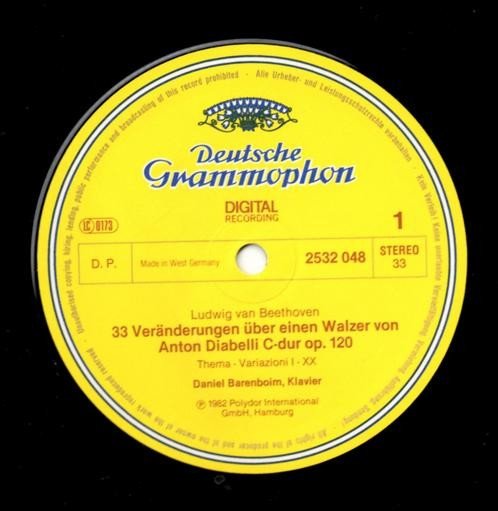 Ludwig van Beethoven, Daniel Barenboim - Diabelli-Variationen (LP)