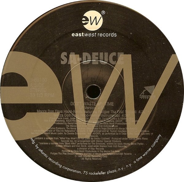 Sa-Deuce - Don't Waste My Time (12'')