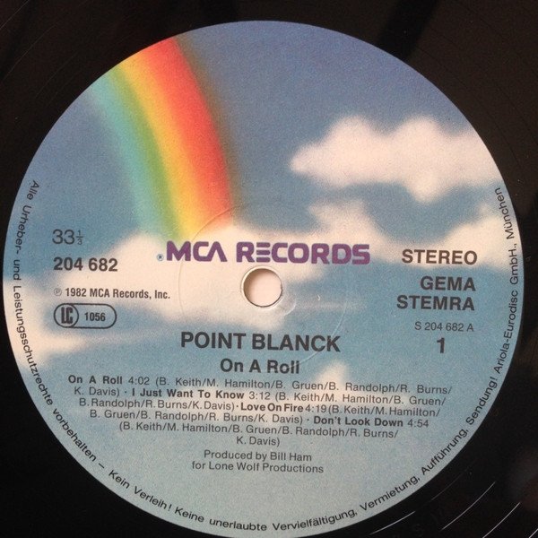 Point Blank - On A Roll (LP)