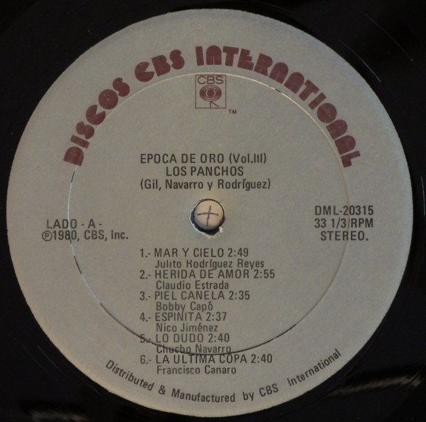 Los Panchos - Epoca De Oro Vol. III (LP)