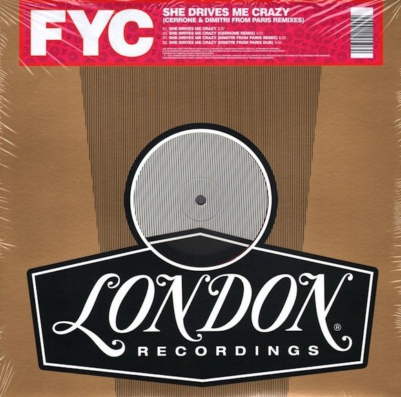 Fine Young Cannibals - She Drives Me Crazy (Cerrone &amp; Dimitri from Paris Remixes) (12'')
