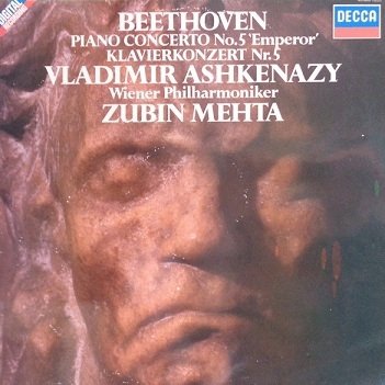 Beethoven, Vladimir Ashkenazy, Wiener Philharmoniker, Zubin Mehta - Piano Concerto No. 5 'Emperor' = Klavierkonzert Nr. 5 (LP)