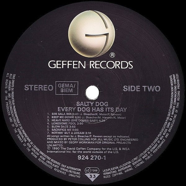 Salty Dog - Every Dog Has Its Day (LP)