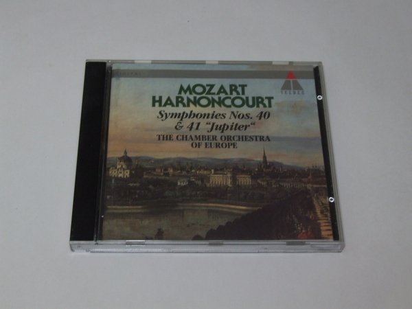 Mozart, The Chamber Orchestra Of Europe, Nikolaus Harnoncourt - Mozart Symphonies Nos. 40 &amp; 41 &quot;Jupiter&quot; (CD)