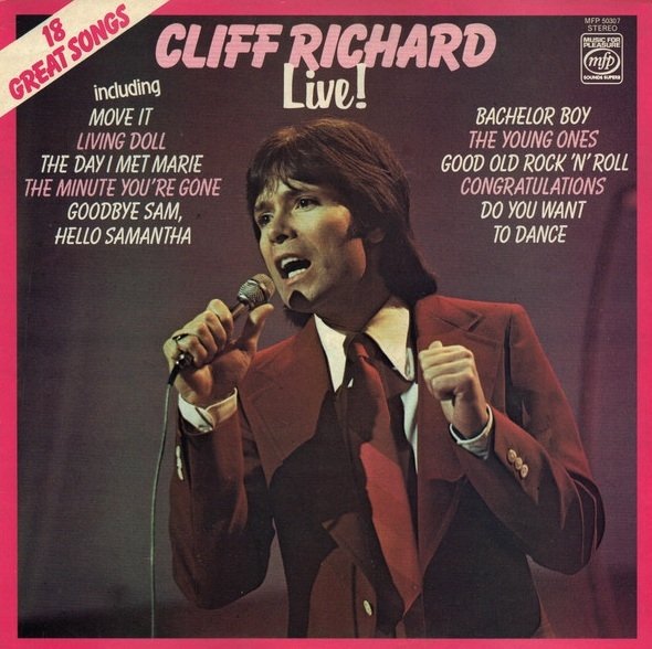 Cliff Richard - Cliff Richard Live! (LP)