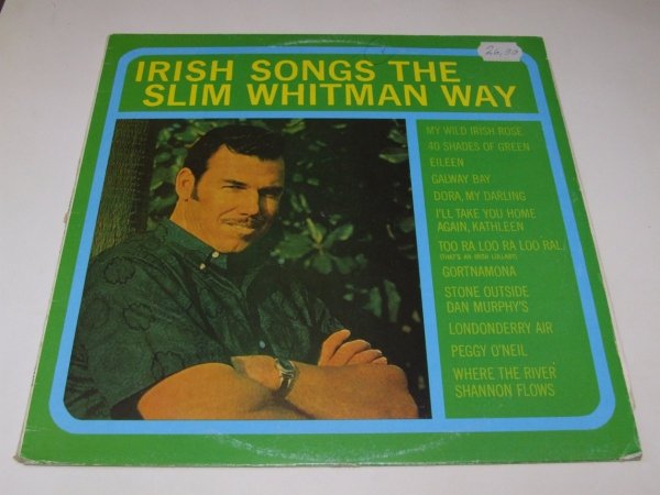 Slim Whitman - Irish Songs The Slim Whitman Way (LP)