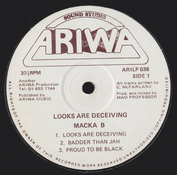 Macka B - Looks Are Deceiving (LP)