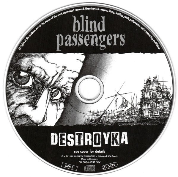 Blind Passengers - Destroyka (CD)