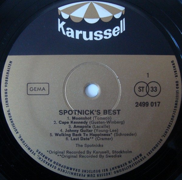 The Spotnicks - Spotnick's Best (LP)