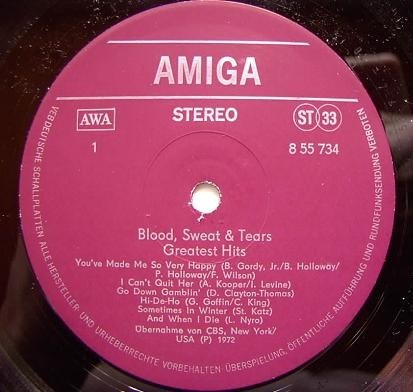Blood, Sweat &amp; Tears - Blood, Sweat &amp; Tears Greatest Hits (LP)