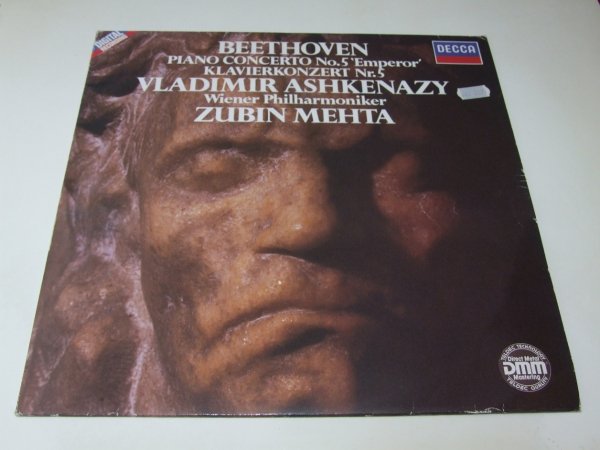 Beethoven, Vladimir Ashkenazy, Wiener Philharmoniker, Zubin Mehta - Piano Concerto No. 5 'Emperor' = Klavierkonzert Nr. 5 (LP)