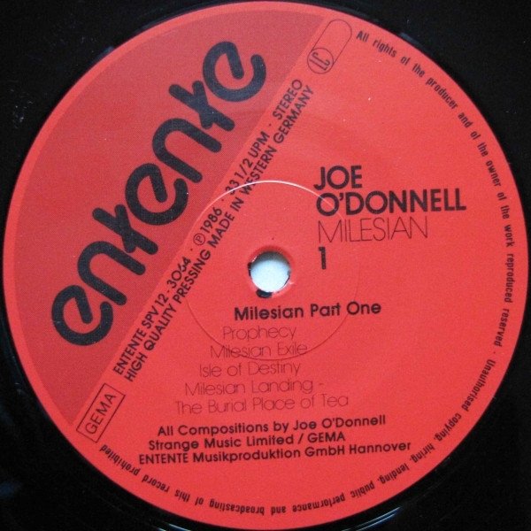 Joe O'Donnell - Milesian (LP)