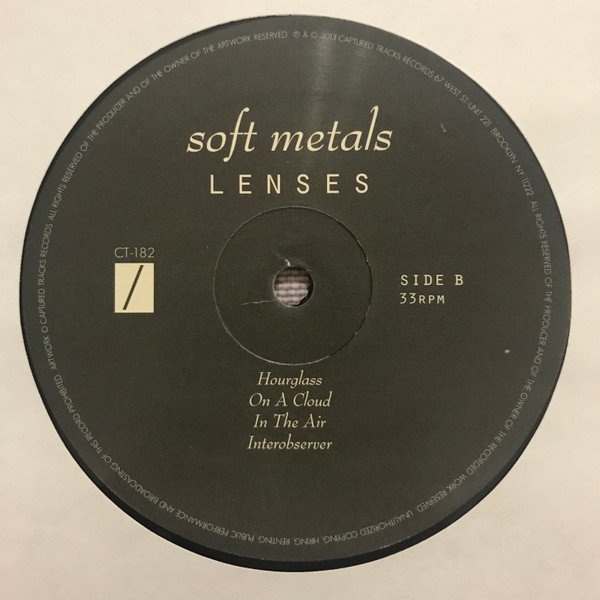 Soft Metals - Lenses (LP)