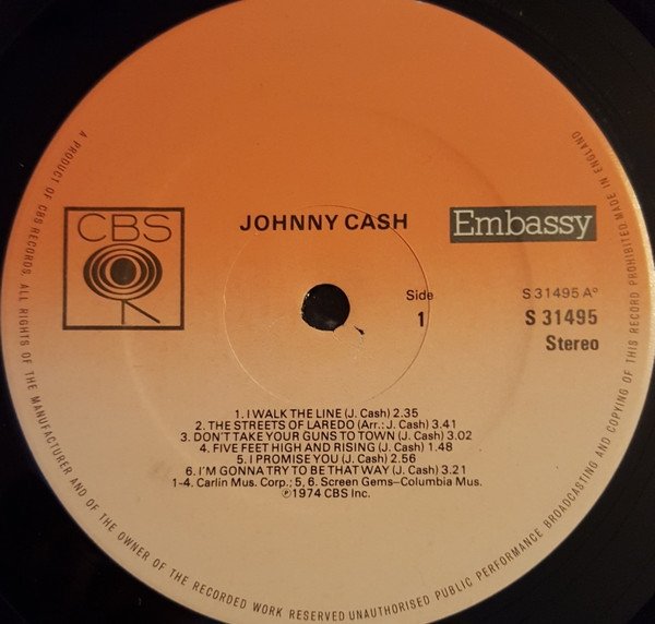 Johnny Cash - Johnny Cash (LP)