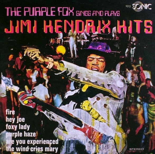 The Purple Fox - Sings And Plays Jimi Hendrix Hits (LP)